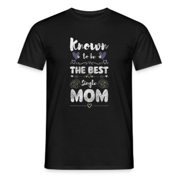 Parents Mother's Day - Men's T-Shirt - black - Front - AI Model Male 178 light (178cm)
