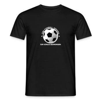 Born to Football Shirt • Cadeau pour adolescents - T-shirt homme - noir - Devant - AI Model Male 178 light (178cm)