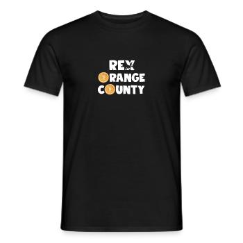 Rex Orange County T Shirt - Männer T-Shirt - Schwarz - Vorne - AI Model Male 178 light (178cm)