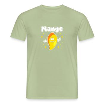 Mango - Männer T-Shirt - Sage - Vorne - AI Model Male 178 light (178cm)