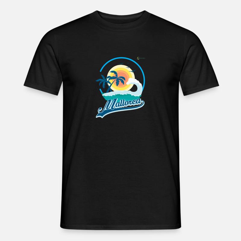 Mallorca - Männer T-Shirt - Schwarz