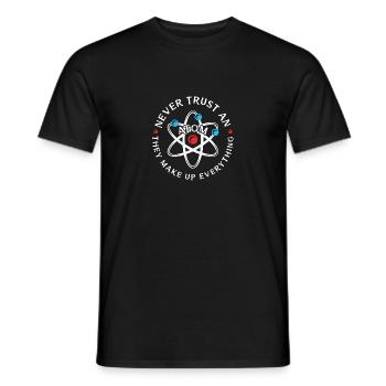 Nerd - Men's T-Shirt - black - Front - AI Model Male 178 light (178cm)