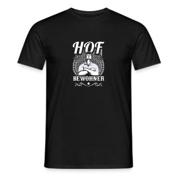 Landwirtschaft Bauernhof Geschenk · Hof Bewohner - Männer T-Shirt - Schwarz - Vorne - AI Model Male 178 light (178cm)