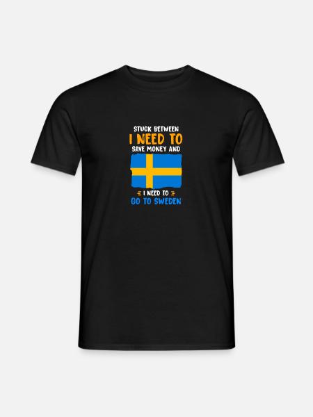 Sweden - Men's T-Shirt - black