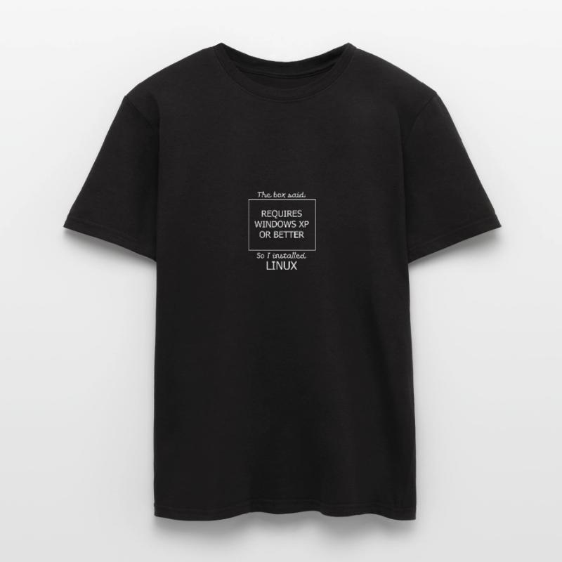 Programmer l’informatique cadeau · Linux T-shirt homme