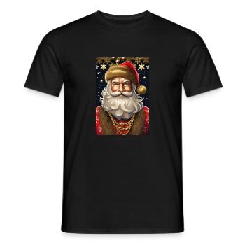 Ugly Christmas II - Männer T-Shirt - Schwarz - Vorne - AI Model Male 178 light (178cm)