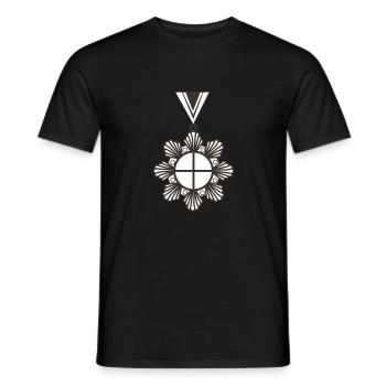 orden - Männer T-Shirt - Schwarz - Vorne - AI Model Male 178 light (178cm)