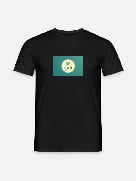 Pan and it fit - Männer T-Shirt - Schwarz