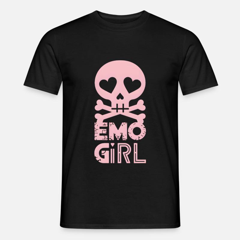 Emo Girl! - Männer T-Shirt - Schwarz