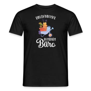 Garten Pflanze Gartenliebhaber Geschenk - Männer T-Shirt - Schwarz - Vorne - AI Model Male 178 light (178cm)