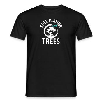 Bonsai Baum Bonsai Tree Japanese Nature Plants - Männer T-Shirt - Schwarz - Vorne - AI Model Male 178 light (178cm)