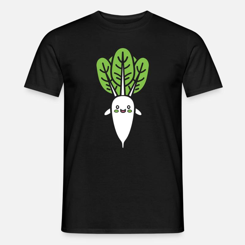 Endive - Männer T-Shirt - Schwarz