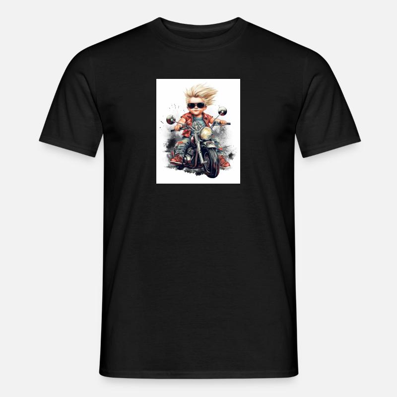 Junior Biker 2 - Men's T-Shirt - black