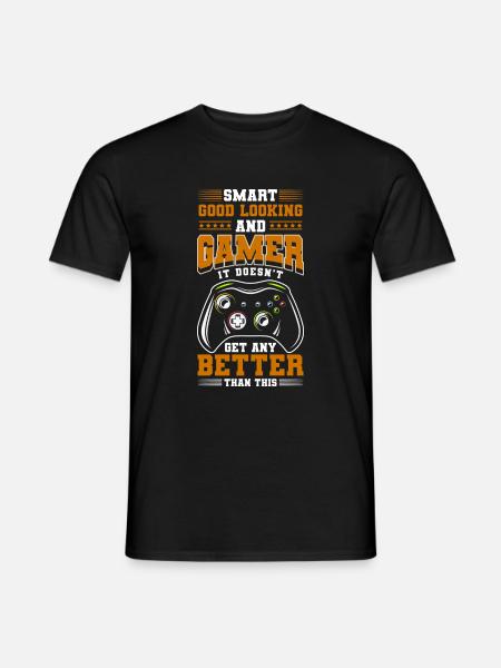 E-Sports Console Computer Games - Men's T-Shirt - black