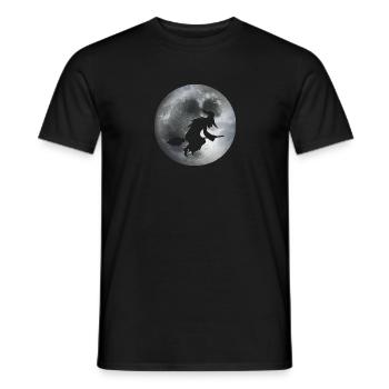Witch - Men's T-Shirt - black - Front - AI Model Male 178 light (178cm)
