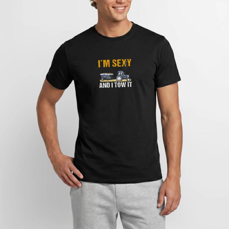 Tractor Pulling Tractor Driver Tractor Puller Männer T-Shirt