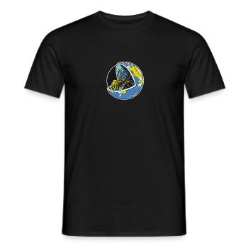 Spider Earth - Men's T-Shirt - black - Front - AI Model Male 178 light (178cm)