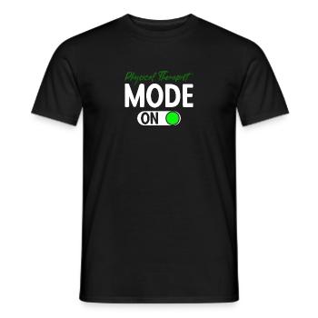 Physiotherapie Physiotherapeut Physio - Männer T-Shirt - Schwarz - Vorne - AI Model Male 178 light (178cm)