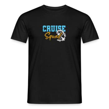 Kreuzfahrt Kreuzfahrtschiff Cruise Vintage Cruiser - Männer T-Shirt - Schwarz - Vorne - AI Model Male 178 light (178cm)