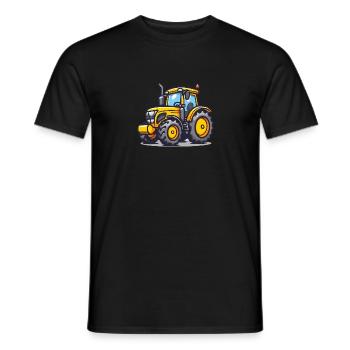Niedlicher Traktor - Männer T-Shirt - Schwarz - Vorne - AI Model Male 178 light (178cm)
