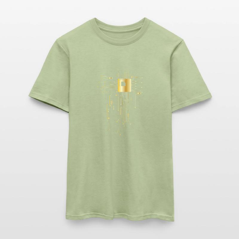 Circuit Board Computer CPU Core Chip Electronics Men's T-shirt