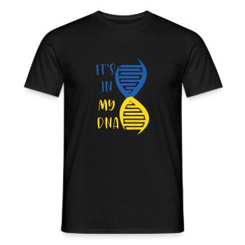 Its In My DNA - Männer T-Shirt - Schwarz - Vorne - AI Model Male 178 light (178cm)
