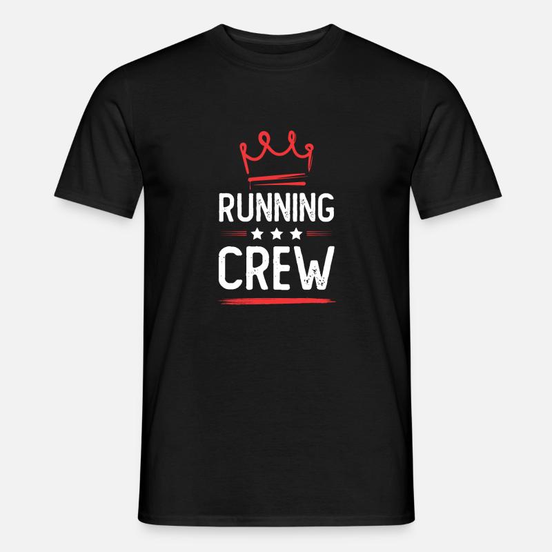 Équipe de course - T-shirt homme - noir