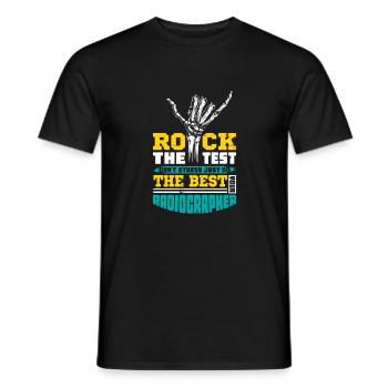 don't stress just do the best your radiographer - Männer T-Shirt - Schwarz - Vorne - AI Model Male 178 light (178cm)
