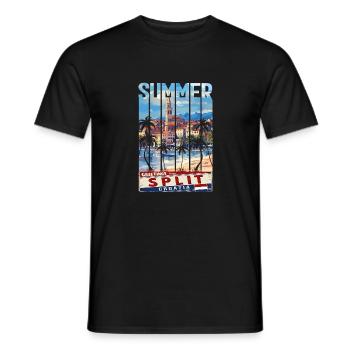 Croatie Croatie Hrvatska Ultra été Split musique - T-shirt homme - noir - Devant - AI Model Male 178 light (178cm)