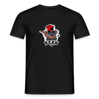 Bern City - Männer T-Shirt - Schwarz - Vorne - AI Model Male 178 light (178cm)