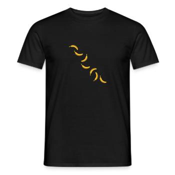 Banana Design - T-shirt homme - noir - Devant - AI Model Male 178 light (178cm)