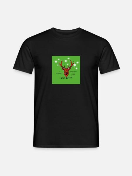 Doherty - Männer T-Shirt - Schwarz