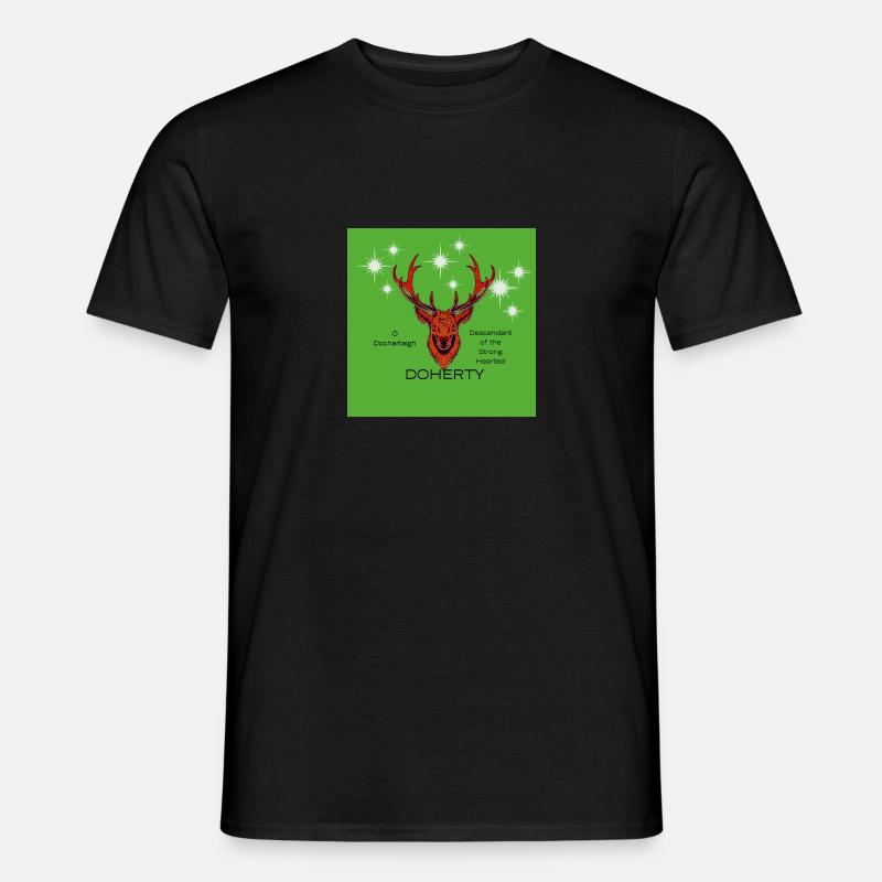 Doherty - Männer T-Shirt - Schwarz