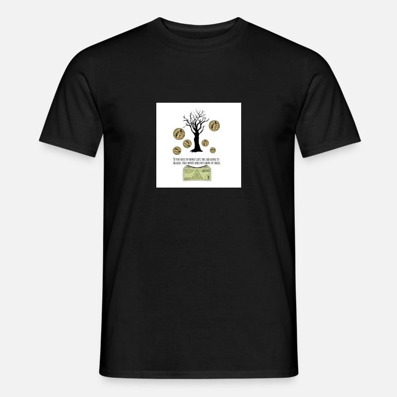 Moneytree - Männer T-Shirt - Schwarz