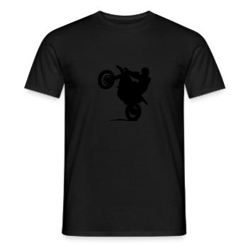 Supermoto - Supermotard - Men's T-Shirt - black - Front - AI Model Male 178 light (178cm)