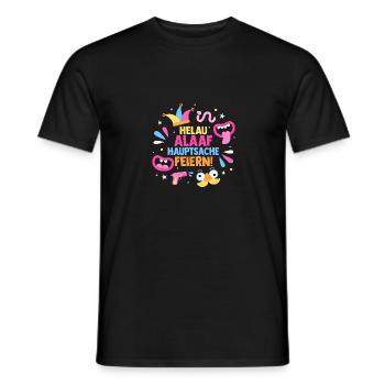 Costume de carnaval Carnaval - T-shirt homme - noir - Devant - AI Model Male 178 light (178cm)