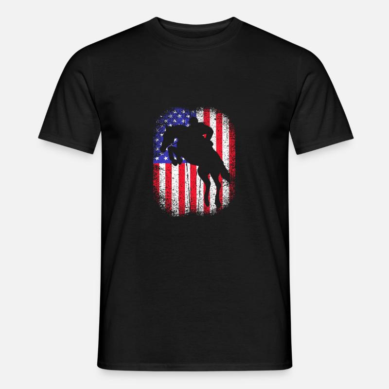 Saut d’obstacles Saut d’obstacles - T-shirt homme - noir