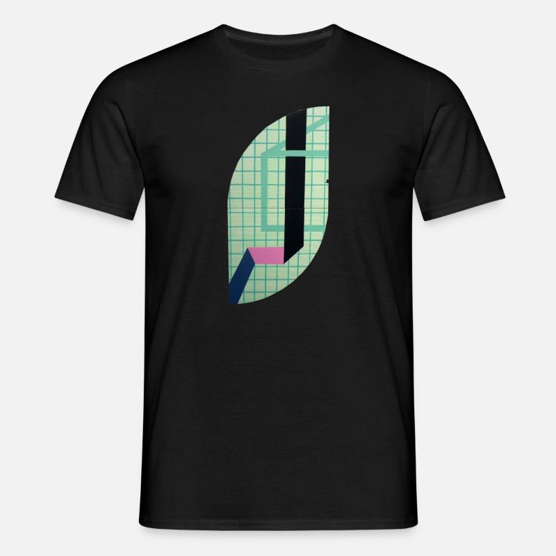 Unknown Form - Männer T-Shirt - Schwarz