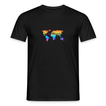 Diversity is beautiful. Gleiche Rechte für alle. - Männer T-Shirt - Schwarz - Vorne - AI Model Male 178 light (178cm)
