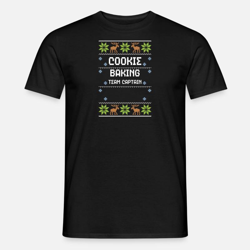 Cookie Baking Team Captain - Men's T-Shirt - black