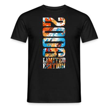 18th Birthday 2006 Year of birth Year of birth - Men's T-Shirt - black - Front - AI Model Male 178 light (178cm)