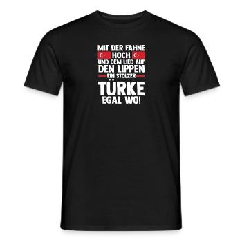 Türken Türkisch Türkei - Männer T-Shirt - Schwarz - Vorne - AI Model Male 178 light (178cm)