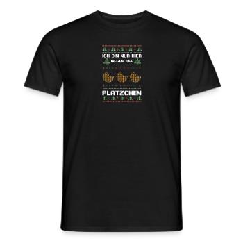 Weihnachtsmann Weihnachtsfest Ugly Christmas - Männer T-Shirt - Schwarz - Vorne - AI Model Male 178 light (178cm)