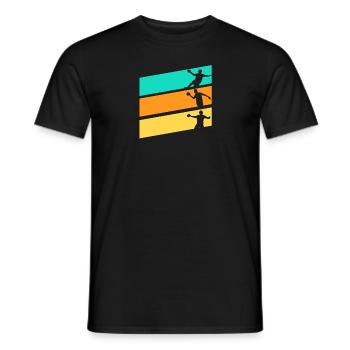 Joueurs de handball Handball - T-shirt homme - noir - Devant - AI Model Male 178 light (178cm)