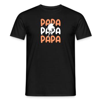 Hobby Horse Dad Father Hobby Horsing - Men's T-Shirt - black - Front - AI Model Male 178 light (178cm)