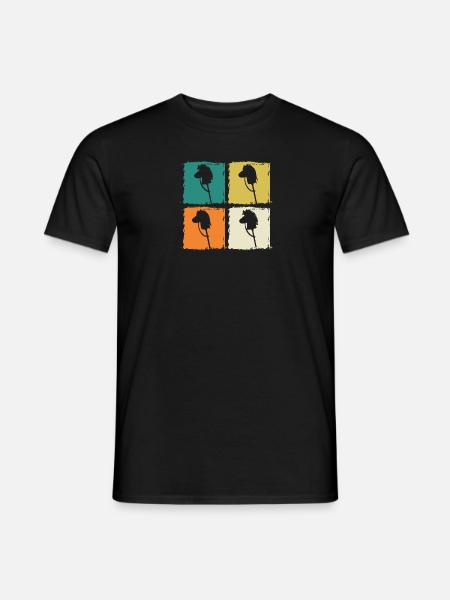 Steckenpferd Hobby Horsing - Männer T-Shirt - Schwarz