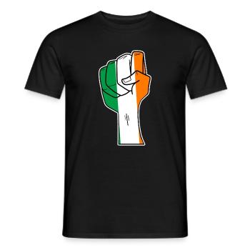 Irlande - T-shirt homme - noir - Devant - AI Model Male 178 light (178cm)