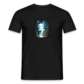 Doux - T-shirt homme - noir - Devant - AI Model Male 178 light (178cm)