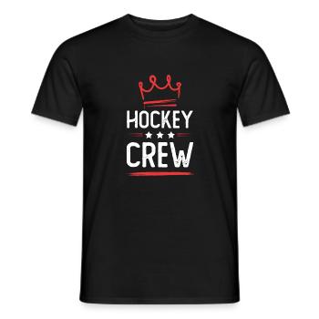 Équipe de hockey - T-shirt homme - noir - Devant - AI Model Male 178 light (178cm)