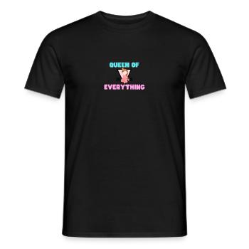 Queen of everything - Männer T-Shirt - Schwarz - Vorne - AI Model Male 178 light (178cm)